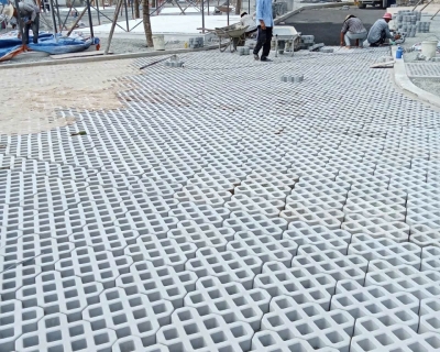 gạch 8 lỗ bóng được cấp tại công trình ở Châu Đức Bà Rịa