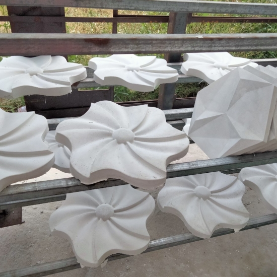 GẠCH 3D  BÔNG HOA MAI