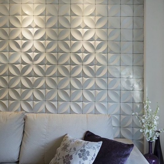 gạch 3d xi măng chiếc lá đơn