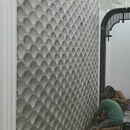 Gạch ốp tường 3d vảy cá