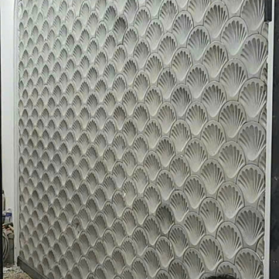 Gạch ốp tường 3d vảy cá